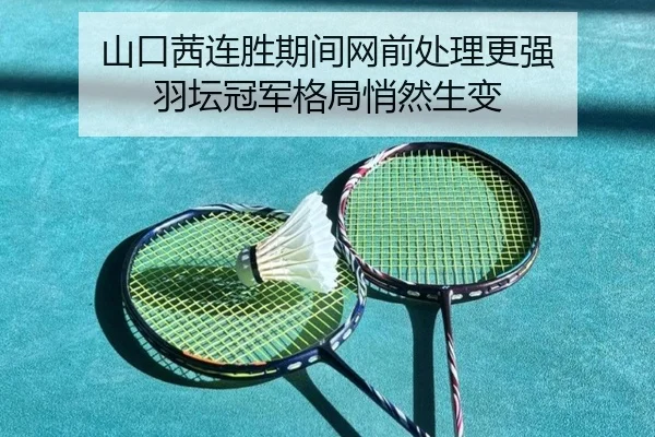 山口茜连胜期间网前处理更强 羽坛冠军格局悄然生变 - SabaSports